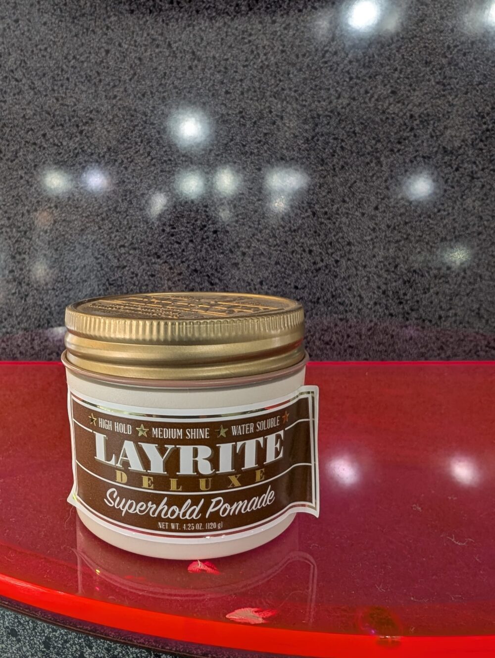 Layrite Superhold Pomade – Extra Strong Hold for Thick or Curly Hair